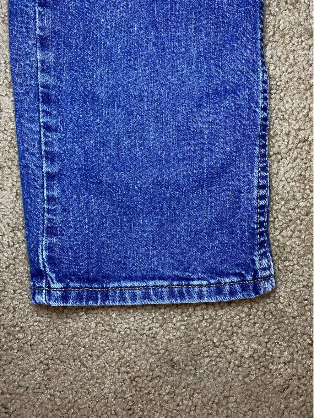 Levi's 514 Jeans Mens 33x30 Blue Denim Cotton Mid Rise Medium Wash Straight Leg